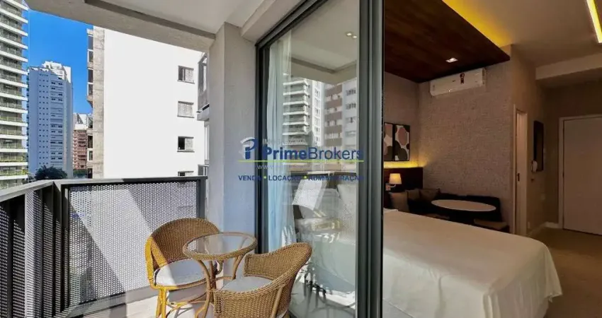 Apartamento com 1 quarto à venda na Alameda dos Arapanés, Moema, São Paulo