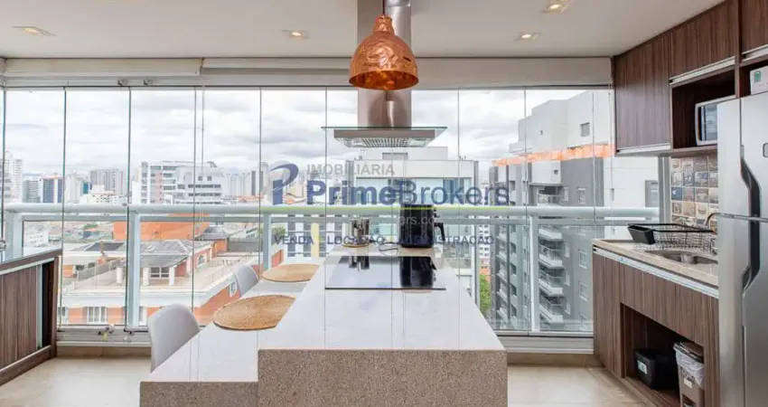 Apartamento, 40m² - 1 dormitório, 1 suíte, 1 vaga, varanda gourmet - vila mariana