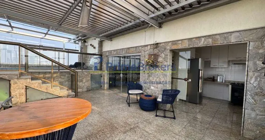 Oportunidade - ótimo preço - cobertura 248m² - amplo e  iluminado - 2 quartos  - moinho velho