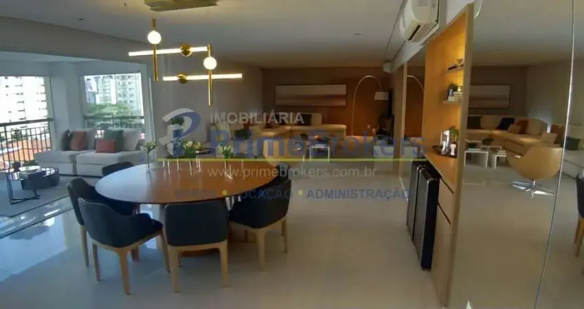 Apartamento decorado pela construtora 3 dormitórios 3 suítes, metro ana rosa. apartamento decorado p