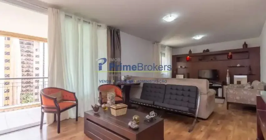 Apartamento, 167m² - 3 dormitórios, 3 suítes, 3 vagas, varanda - brooklin