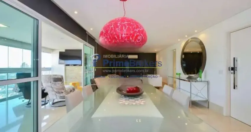 Apartamento, 205 m² - 3 dormitórios, 3 suítes, 5 vagas, varanda gourmet - saúde