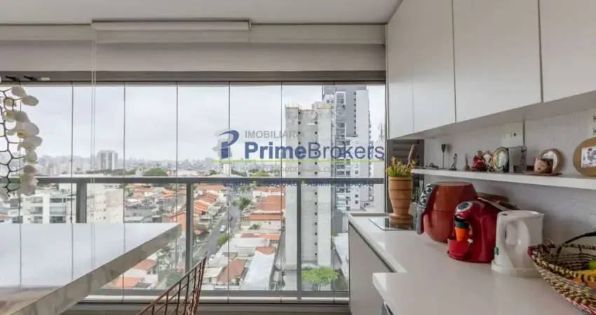 Apartamento, 73m² - 2 dormitórios, 2 suítes, 2 vagas, varanda gourmet - vila dom pedro i