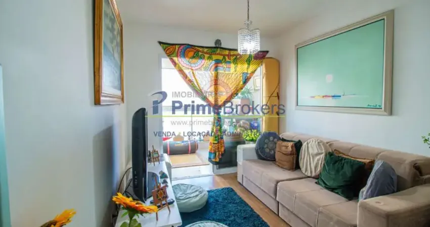 Apartamento, 67m² - 2 dormitórios, 1 suíte, 2 vagas, sacada - vila dom pedro i