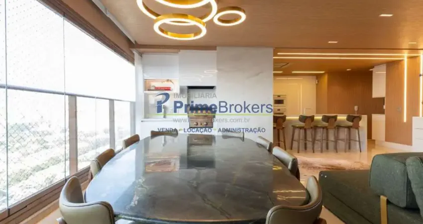 Apartamento, 147m² - 3 dormitórios, 3 suítes, 2 vagas, varanda gourmet - campo belo