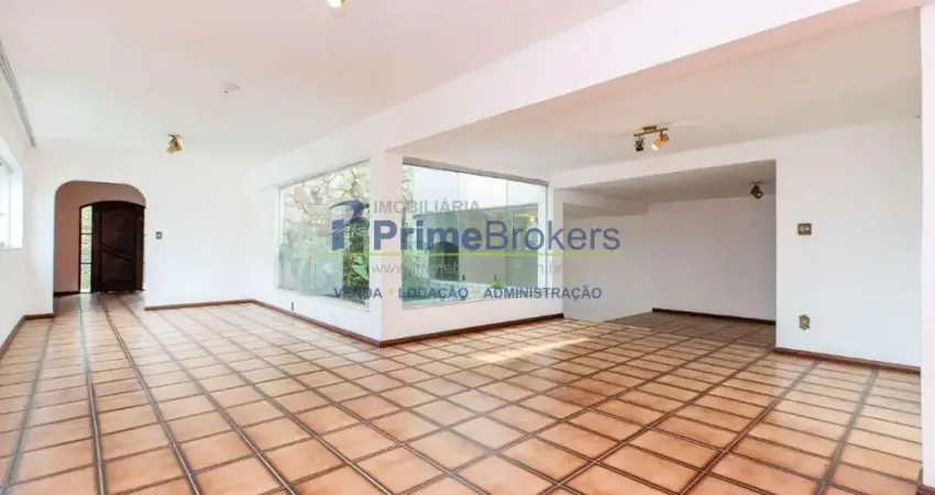 Sobrado, 327m² - 4 suítes, 5 vagas, área externa com churrasqueira - brooklin