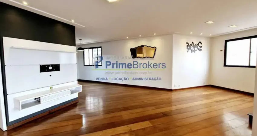 Apartamento, 184m² - 4 dormitórios, 2 suítes, 3 vagas, lareira - aclimação