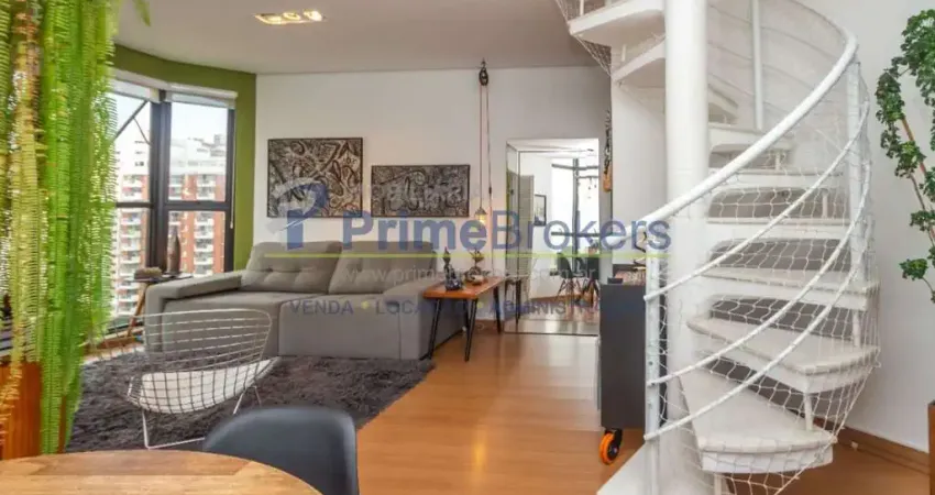 Cobertura duplex, 80m² - 2 dormitórios, 2 vagas, piscina privativa - moema