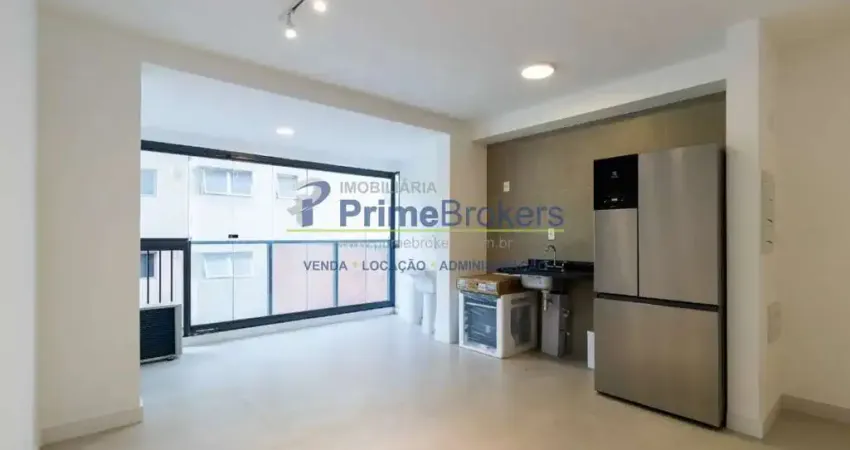 Apartamento, 46m² - 1 dormitório, 1 suíte, 1 vaga, lavabo - campo belo