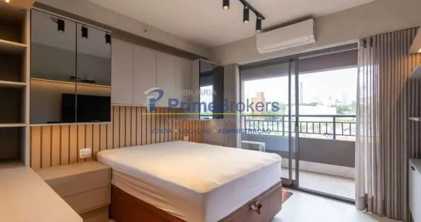 Studio, 27m² - 1 dormitório, 1 suíte, mobiliado - santo amaro