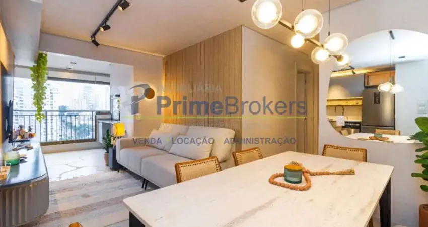 Apartamento, 71m² - 2 dormitórios, 1 suíte, 1 vaga, varanda gourmet - ipiranga