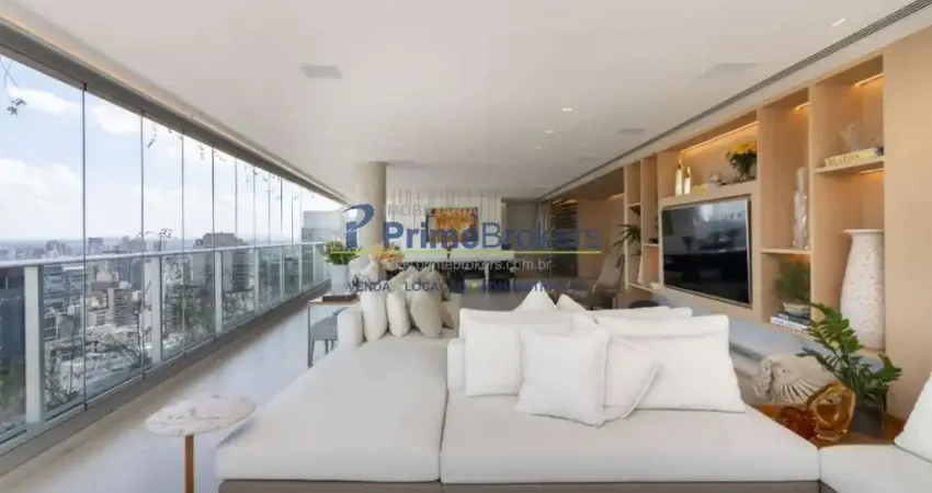 Apartamento, 268m² - 4 dormitórios, 4 suítes, 3 vagas, cozinha gourmet - cerqueira césar