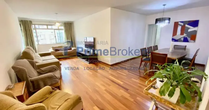 Apartamento, 136m² - 3 dormitórios, 1 vaga, móveis planejados e vista permanente - bela vista