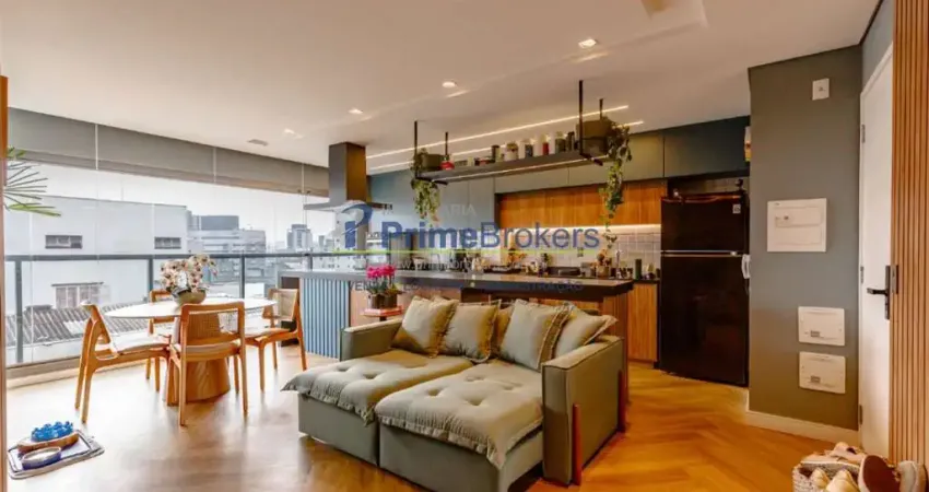 Apartamento, 68m² - 2 dormitórios, 1 suíte, 1 vaga, reformado e com espaço gourmet - vila mariana