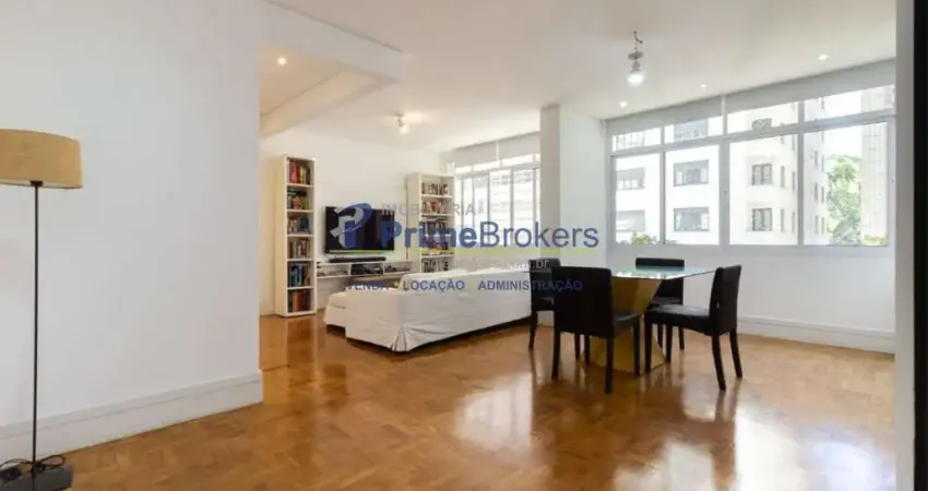 Apartamento á venda em higienópolis com 3 quartos, sendo 1 suíte, 125m²