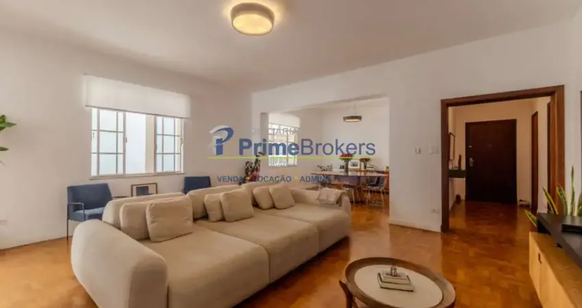 Apartamento tipo para venda em higienópolis com 3 quartos, sendo 1 suíte, 199m²