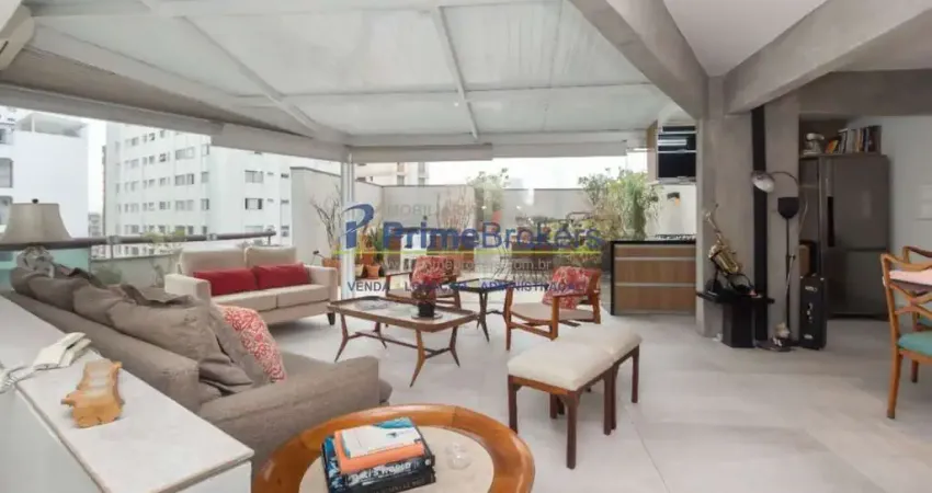 Cobertura estilosa ,3 dormitórios ,3vagas , lazer ,no bairro pinheiros.