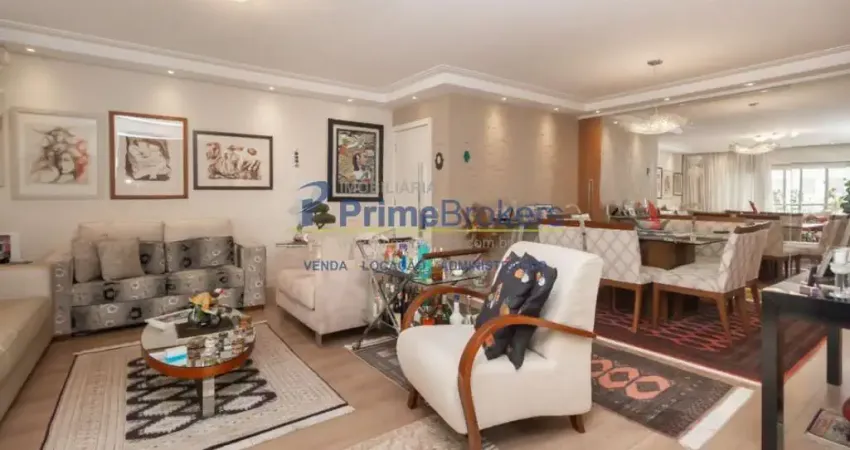 Apartamento, 158m² - 3 dormitórios, 2 suítes, 2 vagas, sala ampliada - moema.