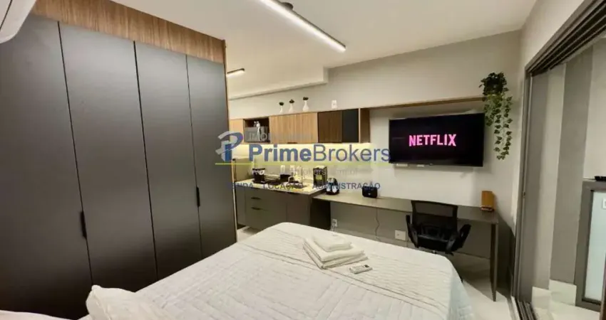 Studio, 30m² - 1 dormitório, mobiliado e equipado - vila mariana