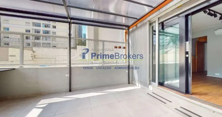 Apartamento garden, 116m² - 2 dormitórios, 1 vaga, sacada garden - alameda campinas