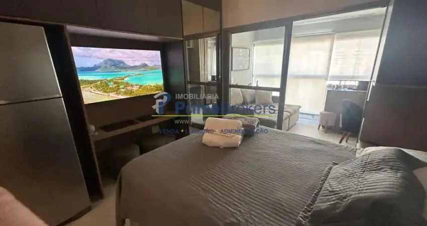 Apartamento, 30m² - 1 dormitório, mobiliado - brooklin paulista
