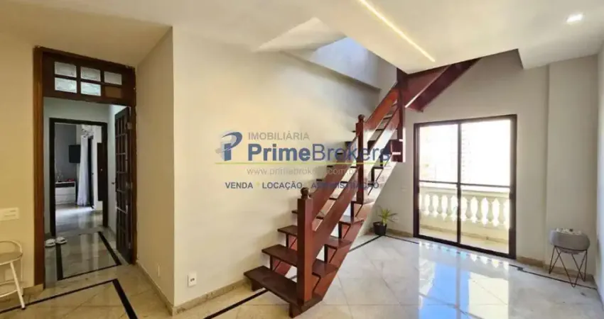 Cobertura, 192m² - 3 dormitórios, 2 suítes, 3 vagas, terraço gourmet - saúde