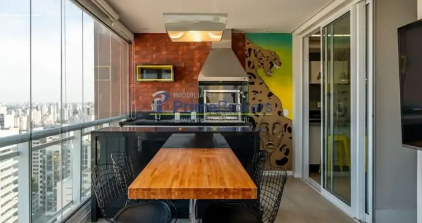 Apartamento com 2 quartos -  2 vagas 70 m - varanda  gourmet - vila mariana