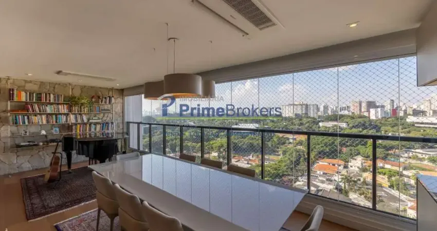 Apartamento, 163m² - 3 dormitórios, 1 suíte, 4 vagas, varanda gourmet - moema