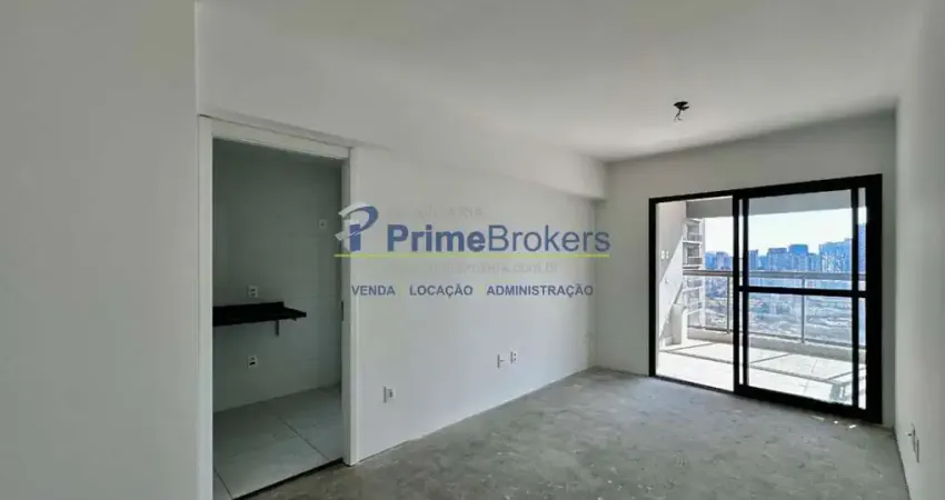 Apartamento, 67m² - 2 dormitórios, 1 suíte, 1 vaga, sacada - brooklin