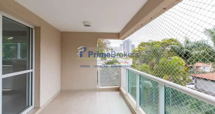 Apartamento, 67m² - 1 dormitório, 1 vaga, varanda com vista - brooklin