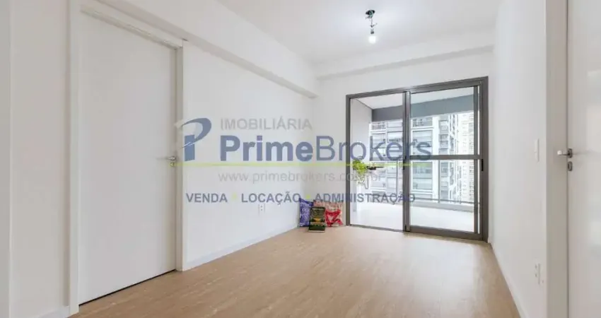 Apartamento, 48m² - 1 dormitório, 1 suíte, 1 vaga, varanda gourmet - brooklin