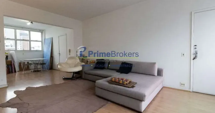 Apartamento, 123m² - 3 dormitórios, 1 suíte, 1 vaga, vista privilegiada - cerqueira césar