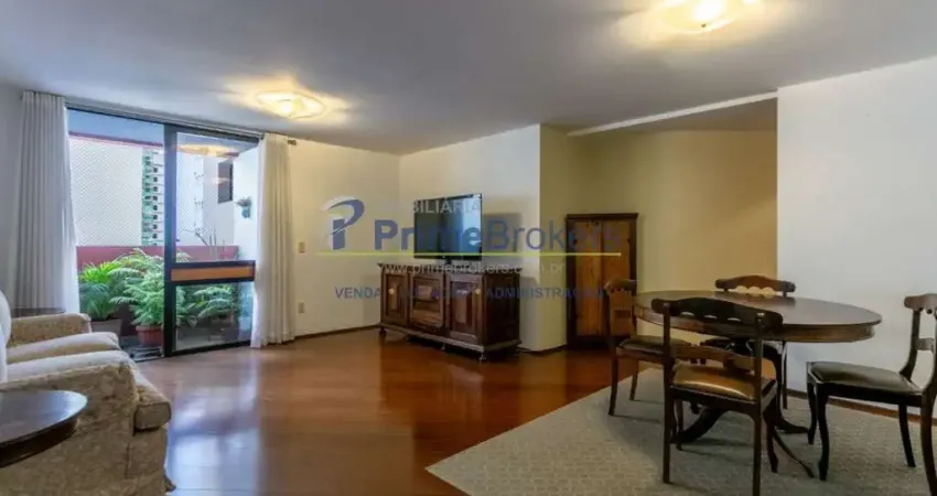 Apartamento, 120m² - 3 dormitórios, 1 suíte, 2 vagas, suíte com closet - moema