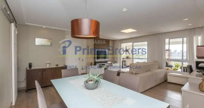 Apartamento, 130m² - 3 dormitórios, 3 suítes, 2 vagas, varanda gourmet - saúde