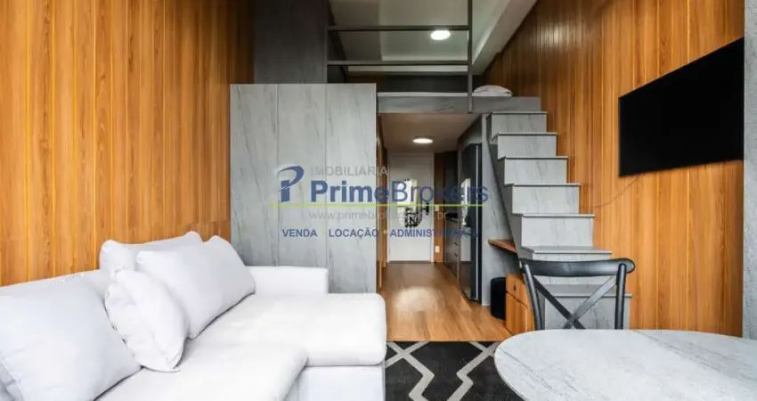 Apartamento, 43m² - 1 dormitório, 1 vaga, totalmente mobiliado - moema