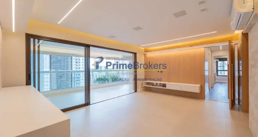 Apartamento, 139m² - 3 dormitórios, 3 suítes, 2 vagas, varanda gourmet - brooklin