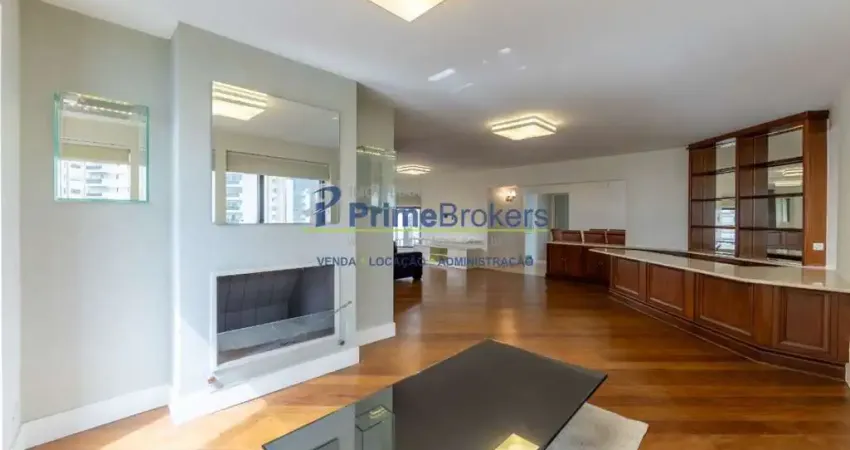 Apartamento, 200m² - 3 dormitórios, 3 suítes, 3 vagas, vista panorâmica - campo belo