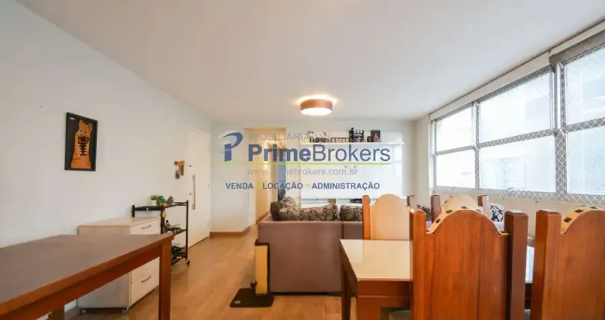 Apartamento á venda com 3 quartos, sendo 1 suíte, 107m² - 1 Vaga - Santa Cecilia