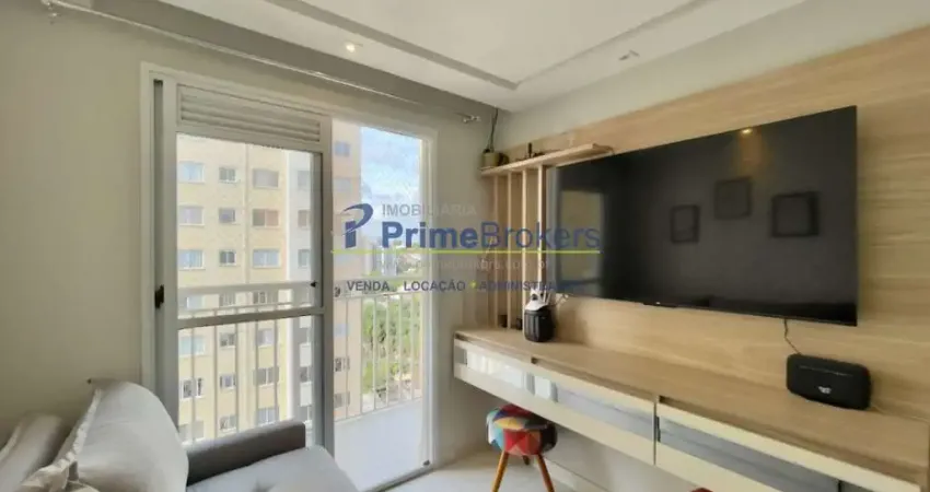 Apartamento, 30m² - 1 dormitório, 1 suíte, varanda com vista - jardim prudência