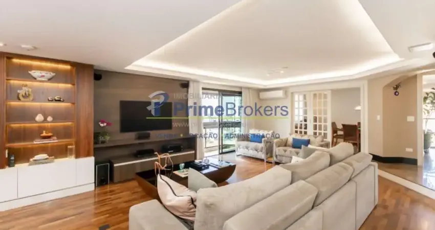 Apartamento duplex com 4 quartos, 2 suítes e 3 vagas de 226 m² - mirandópolis