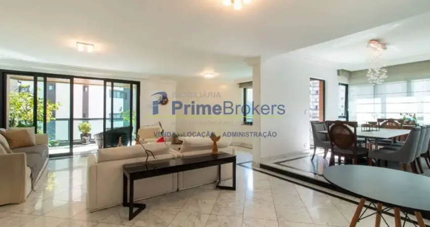 Apartamento com 4 quartos, 4 suítes e 4 vagas de 300 m² - chácara klabin