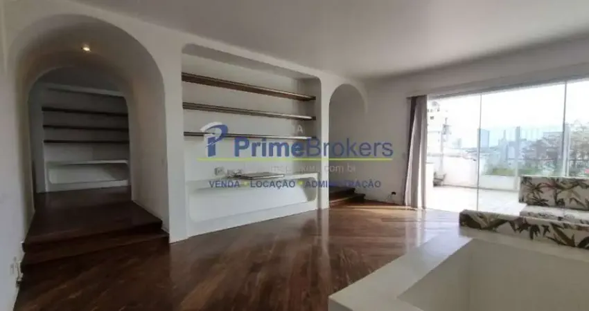 Cobertura duplex, 325m² - 5 dormitórios, 3 suítes, 3 vagas, jacuzzi - brooklin