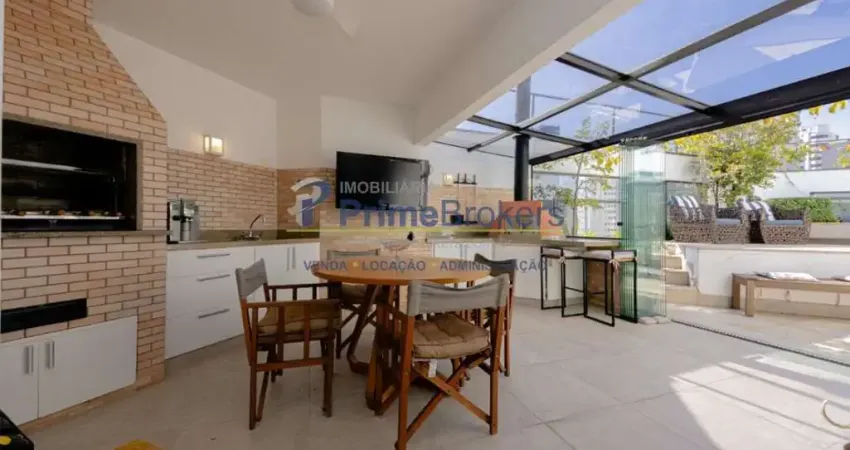 Cobertura, 430m² - 4 dormitórios, 4 suítes, 5 vagas, piscina privativa - campo belo