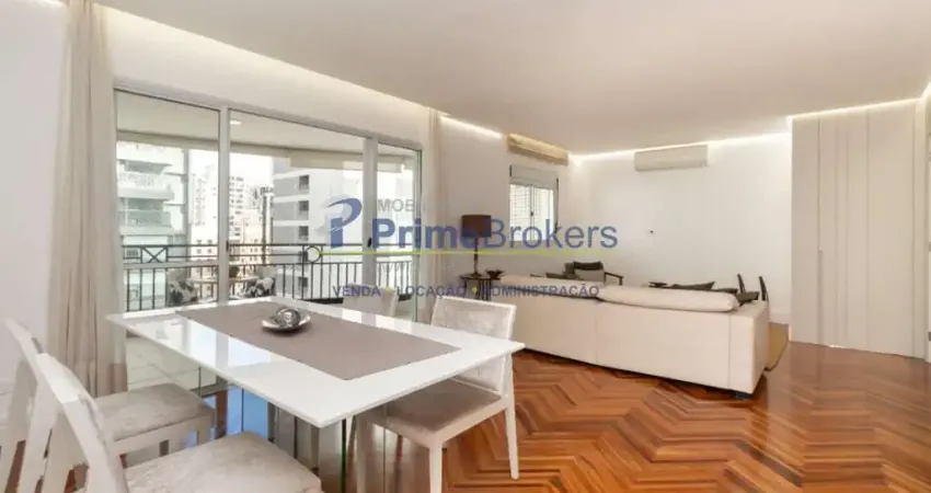 Apartamento, 126 m² - 2 dormitórios, 2 suítes, 2 vagas, varanda gourmet - moema