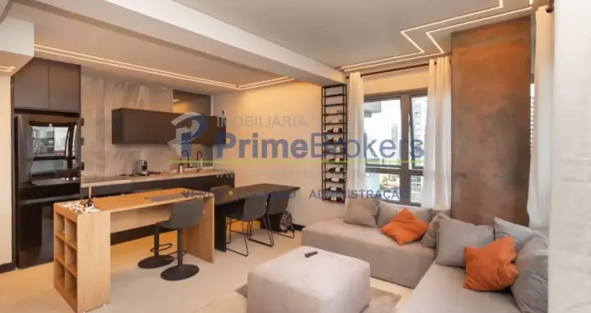 Apartamento duplex, 73m² - 2 dormitórios, 1 suíte, 1 vaga, vista para o parque - moema