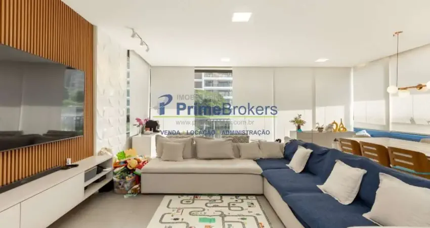 Apartamento, 157m² - 3 dormitórios, 3 suítes, 2 vagas, suíte master com closet - brooklin