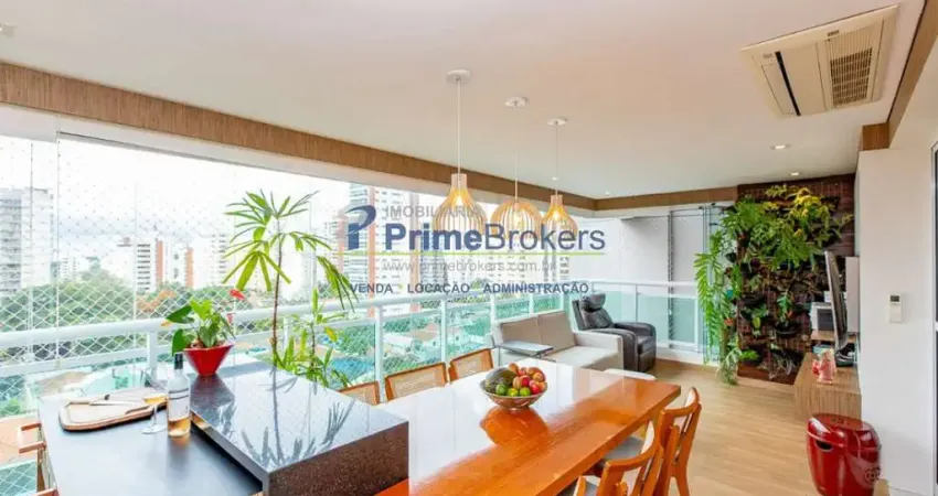 Apartamento, 151m² - 3 dormitórios, 3 suítes, 3 vagas, 3 suítes - campo belo