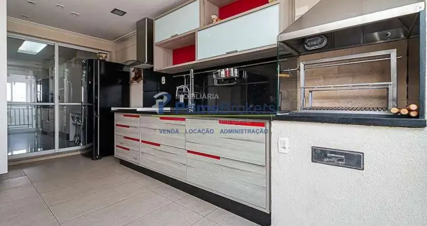 Apartamento com 3 suítes, varanda gourmet e 3 vagas a 300 metros do metrô chácara klabin apartamento