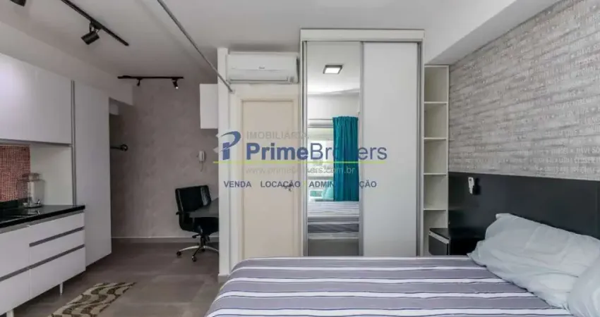 Studio, 36m² - 1 dormitório, 1 suíte, 1 vaga, cozinha integrada - vila mariana