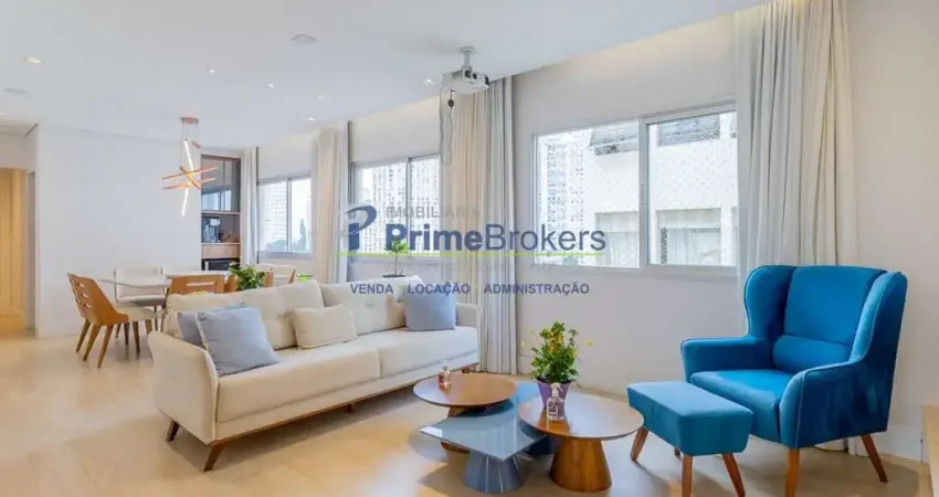 Apartamento, 156m² - 3 dormitórios, 3 suítes, 2 vagas, totalmente reformado - bela vista